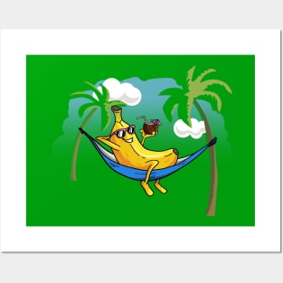 Banana's Hammock Posters and Art